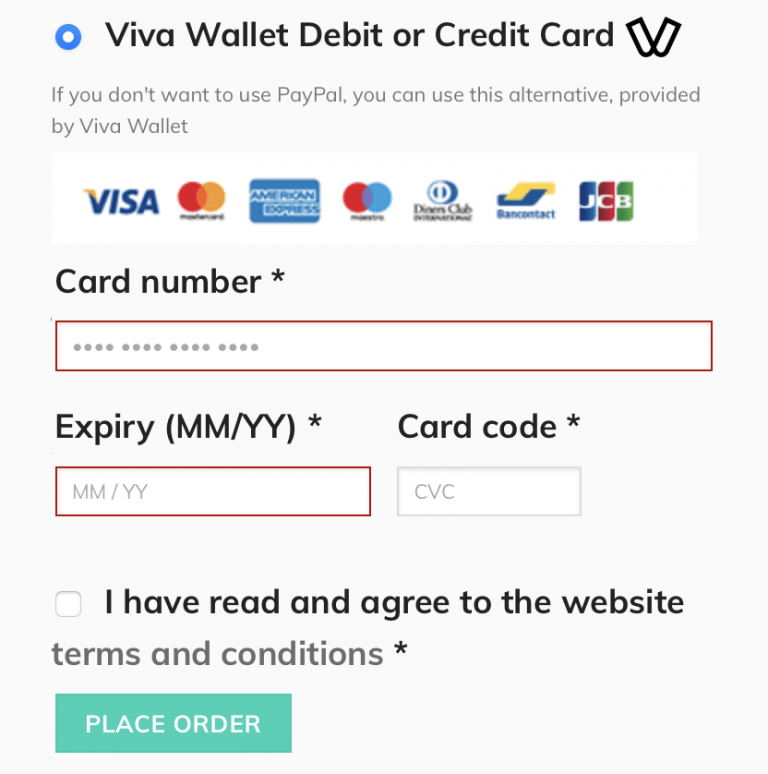 Help how to use my virtual card Their Perfect Gift